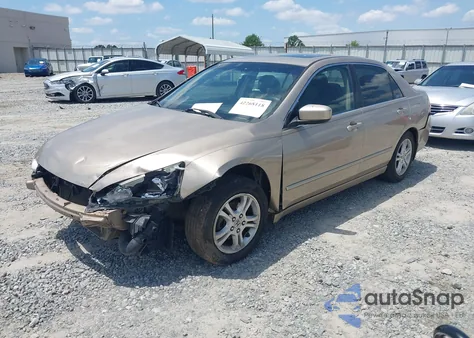 2006 Honda Accord 2.4 Ex from USA, damaged, VIN 1HGCM56886A039547